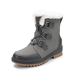 DREAM PAIRS Ankle Winter Boots for Women Snow Boots