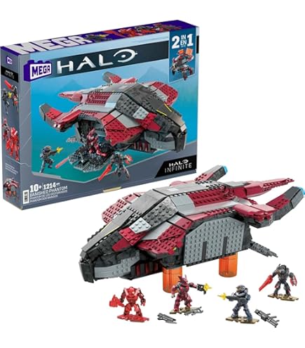 Mega Halo Red Team Warthog Rescue 324 Piezas | Cuotas Sin Interés