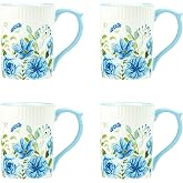 10 Strawberry Street Lylah Mug (Blue Anemone)