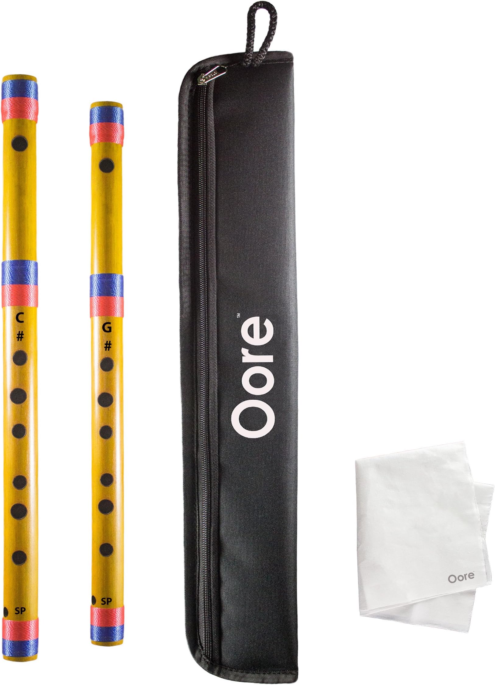 Oore Special Plus Flute Set (Sharp C / G) Bamboo Flute