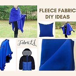 FabricLA Ultra-Soft Polar Fleece Fabric by The Yard