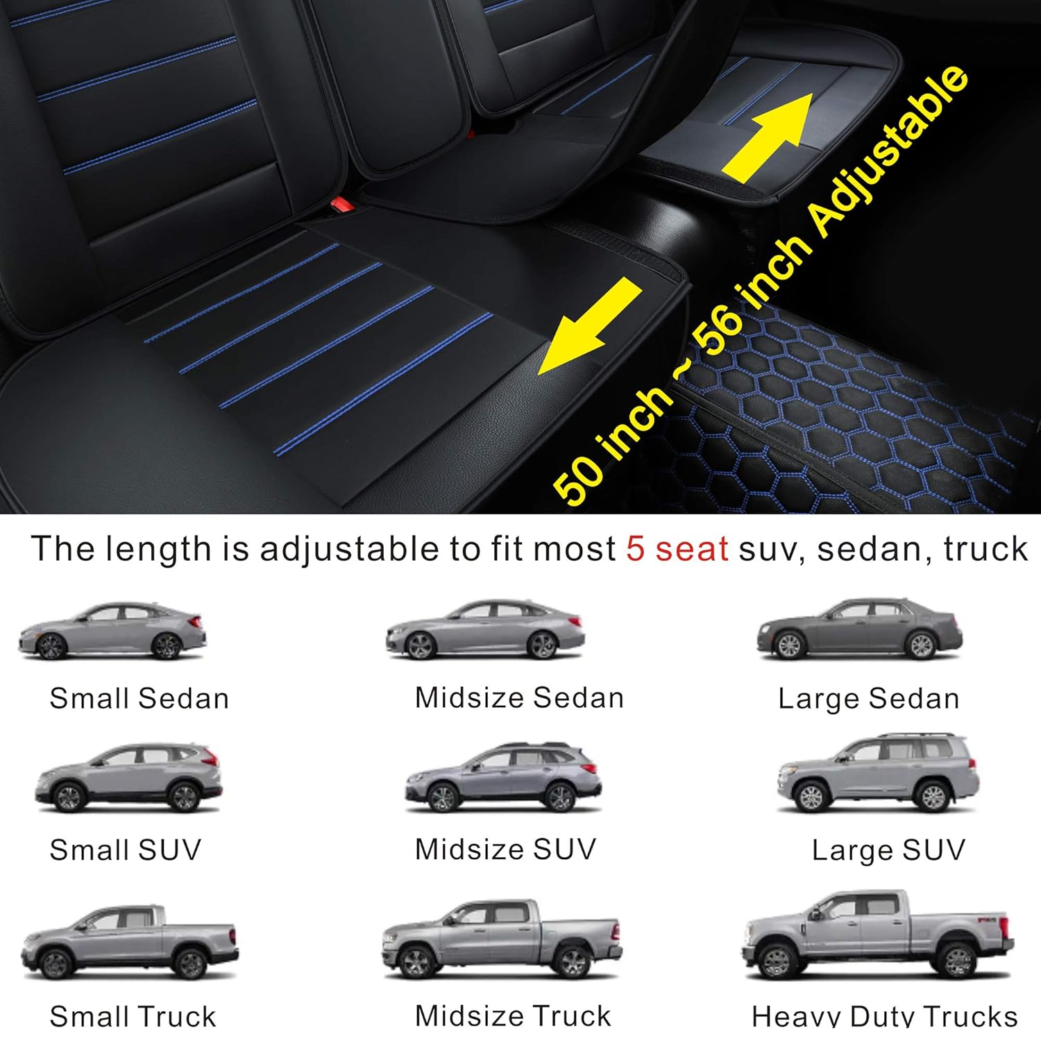 LUCKYMAN CLUB Car Seat Covers fit Sedan SUV fit for Nissan Altima