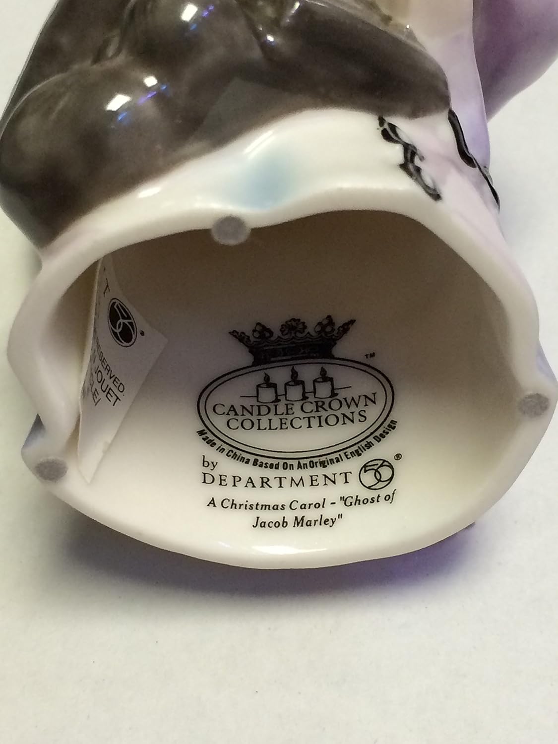 Amazon Com Department 56 A Christmas Carol Ghost Of Jacob Marley Candle Snuffer 56 50031 Home Kitchen