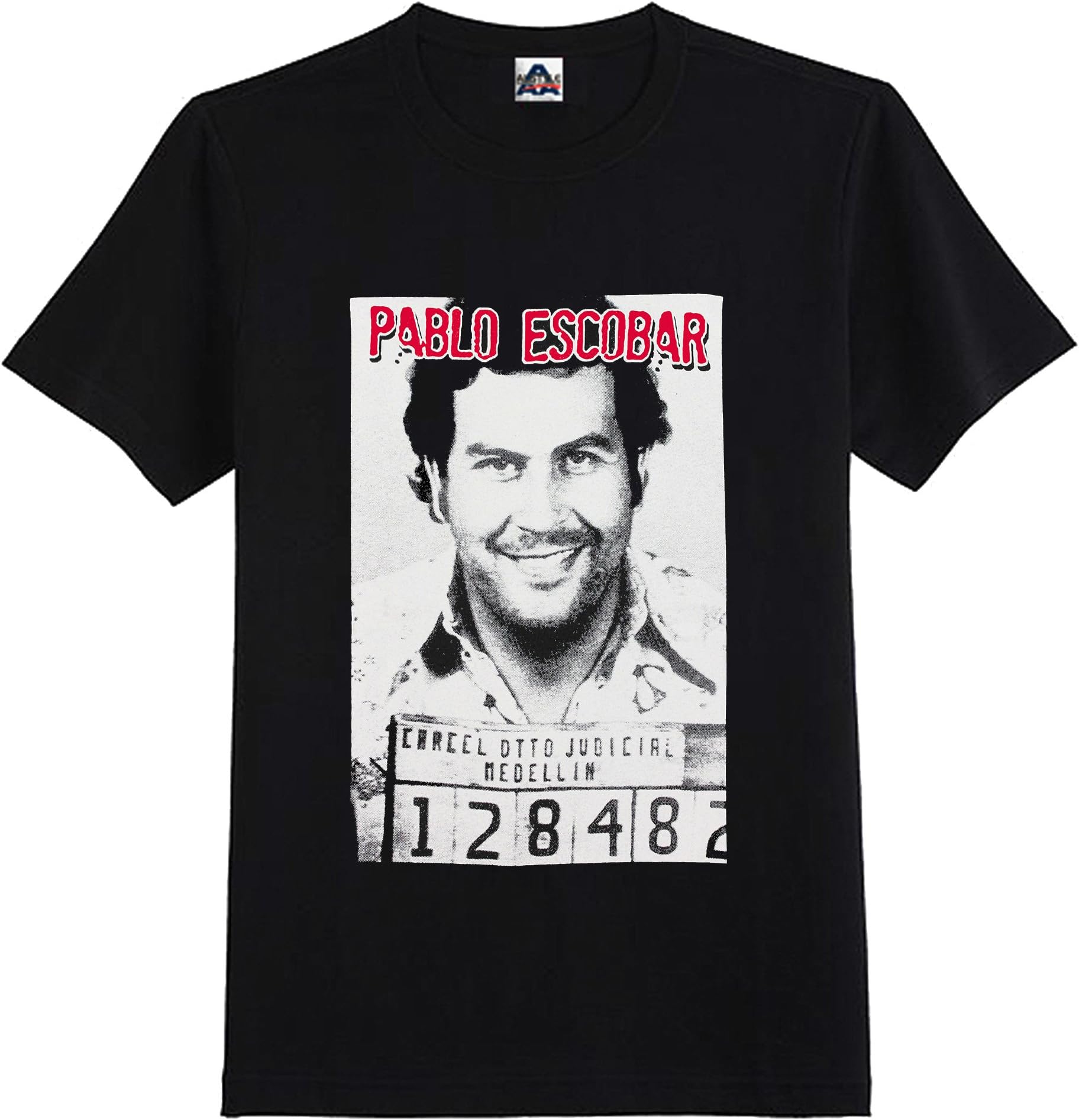 Pablo Escobar Graphic T-shirts Solid Fit Tee Logo