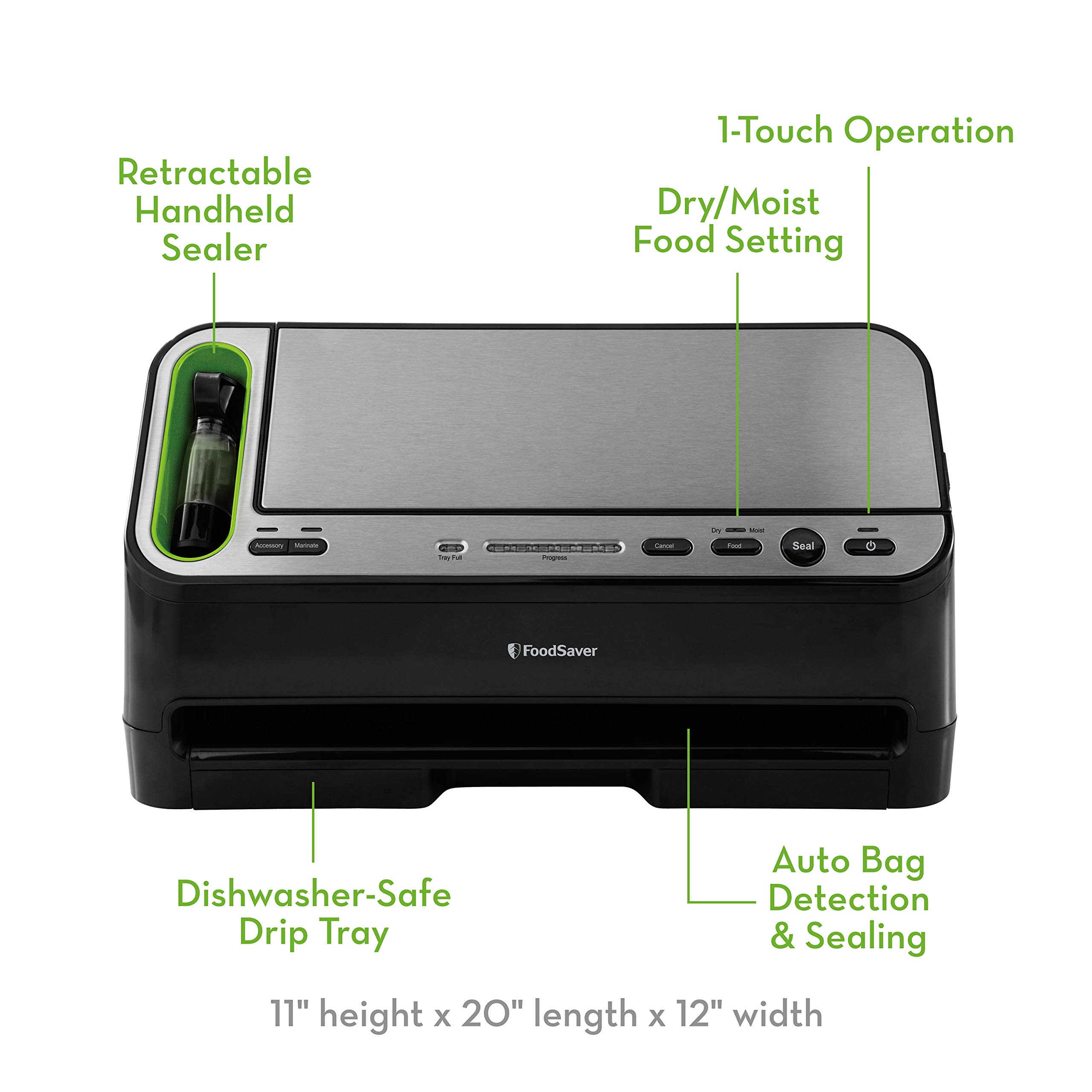 FoodSaver Vacuum Sealer V4440 2in1 Automatic System with Bonus Built