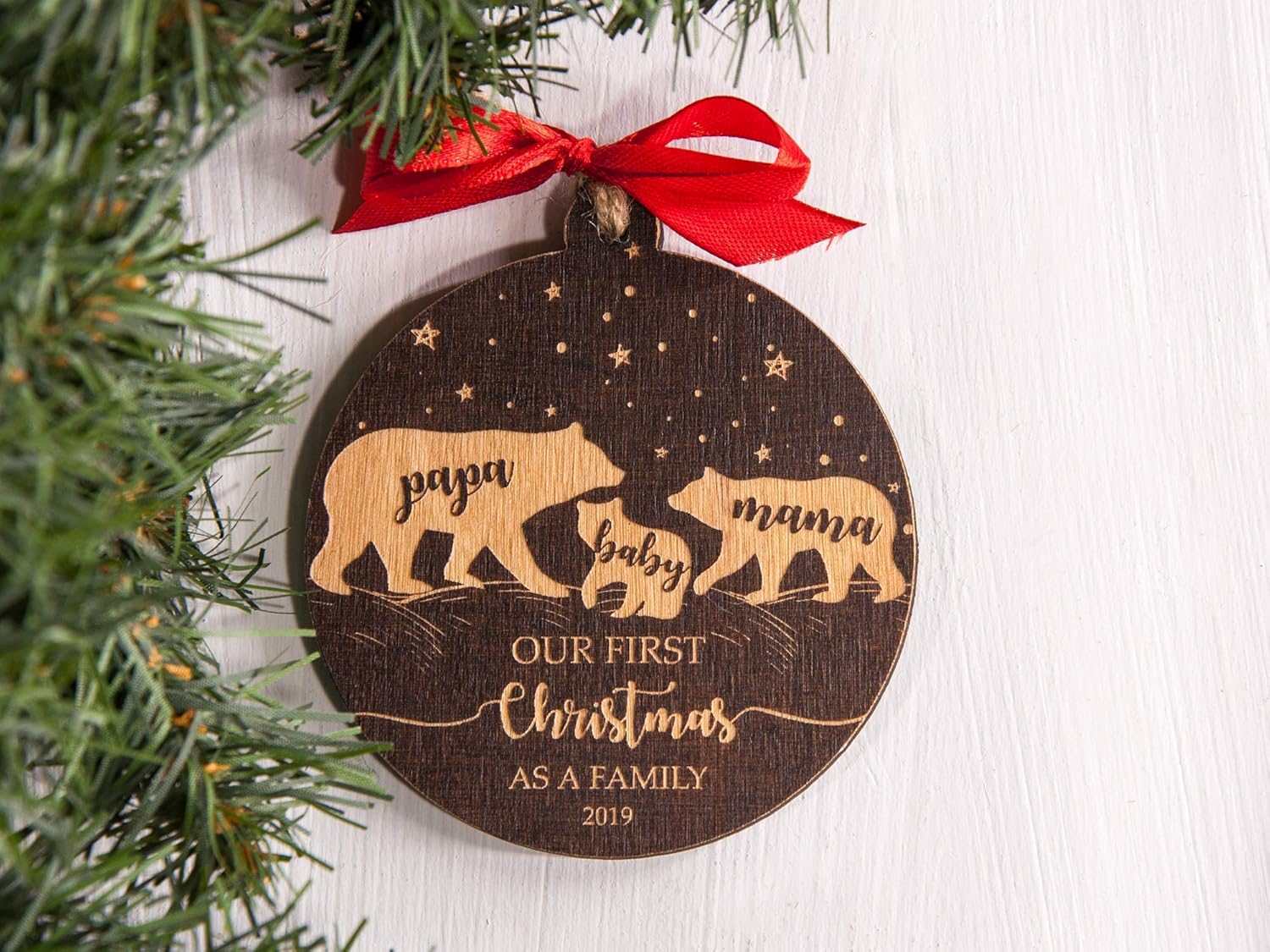 baby bear ornament