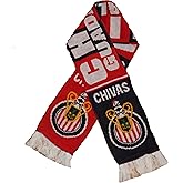 Chivas Scarf | Club Deportivo Guadajalara | Soccer Fan Scarf | Premium Acrylic Knit