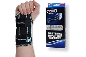 Trainers Choice Wrist Brace and Support with Double Stays Assists with Sprains, Strains, Carpal Tunnel Syndrome, Repetitive S