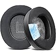 SOULWIT Cooling-Gel Replacement Earpads for Steelseries Arctis Nova Pro Wired, Nova 1/1X/1P/3/4/4P/4X/5/5P/5X/7/7X/7P Headphones, Ear Pads Cushions with Noise Isolation Foam - Black