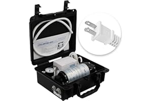 APPLIED MEMBRANES INC. APPLIED MEMBRANES INC | Booster Pump Add-On Accessory for SDI Test Kit | for Testing Silt Density Index with Feed Water Less Than 30 PSI | 120v, 60HZ for USA | Applied Membranes, Inc. SDI-PU