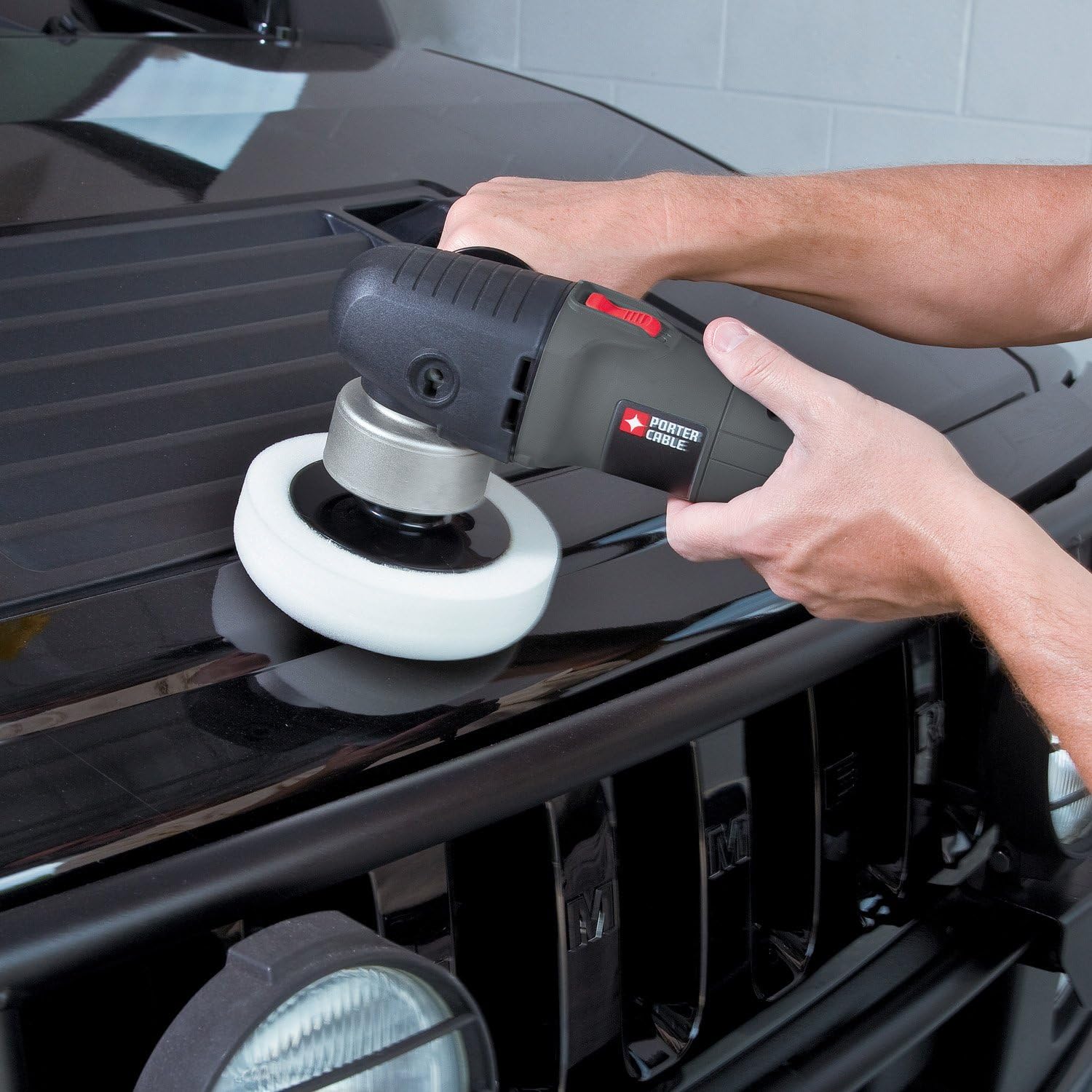PORTER-CABLE Random Orbit Sander with Polishing Pad, 6-Inch (7346SP) - Power Random Orbit Sanders - 