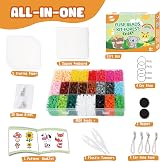 BLOT Fuse Beads Kit 4000 Pcs 5mm Forest Theme Kids Craft Set view 2