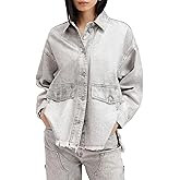 AllSaints womens Hettie Denim Shacket