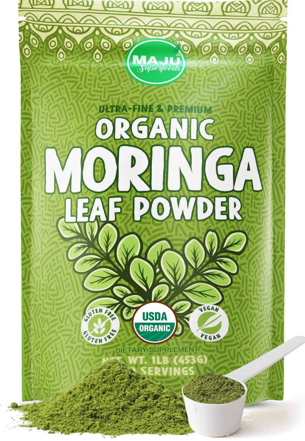 Organic Moringa Leaf Powder