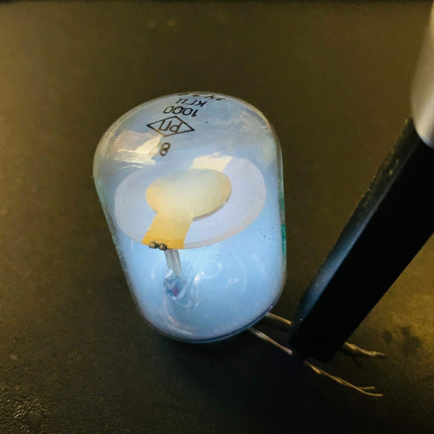 1x Quartz Resonator 1000 kHz Crystal oscillator gold Sonoluminescence