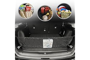 TN TRUNKNETS INC Envelope Style Elastic Trunk Mesh Cargo Net for Jeep Grand Cherokee 5 Seats 2022-2026 - Premium Trunk Organizer and Storage - Luggage Net for SUV - Best Car Organizer for Jeep Grand Cherokee