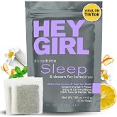 Sleep Tea for Bedtime - Calming Sleepytime Herbal Tea w/Valerian Root, Chamomile, Passion Flower, Lemon Balm - Relaxing Natural Nighty Night Sleeping Tea - Relaxation Self Care Gifts for Women