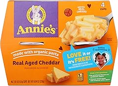 Annie'S Homegrown, Mac Cheese Real Aged Cheddar 4 Pack, 8.04 Ounce
