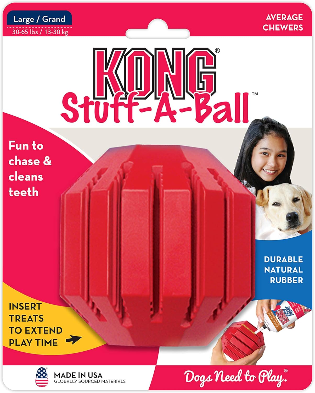 kong stuff a ball large