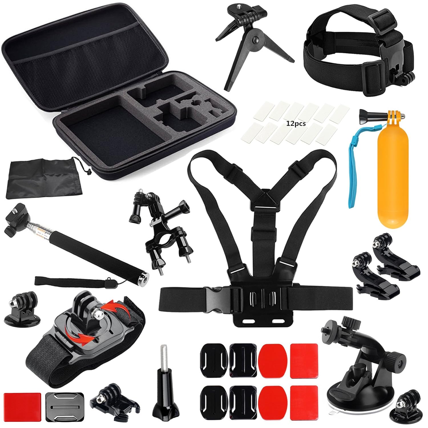 SHOOT ActionKamera ZubehörKit für GoPro Amazon.de Kamera