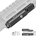 DEFENTAC 1600lm Tactical Flashlight with Momentary Strobe for Rifle, Weapon Light with Built-in Pressure Pad Compatible with Mlok/Picatinny Rail, Magnetic Rechargeable