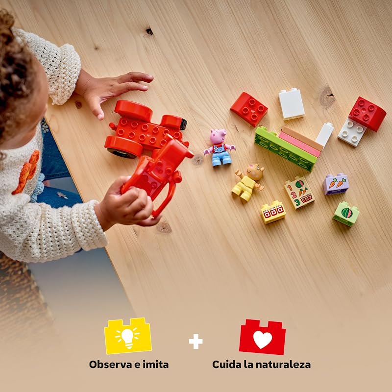 Duplo Peppa Pig Tractor and Market 10468