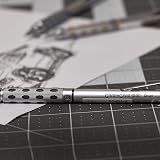 Pentel GraphGear 1000 Mechanical Pencil 0.3mm Brushed Steel view 9