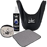 TonGass 4-in-1 Bowling Basic Accessories Kit for All Bowlers | Microfiber Bowling Shammy Towel, Bowling Seasaw Towel, Bowling Cleaner Spray (8 oz), Microfiber Ultra Dry Bowling Grip Ball