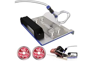 AUPREX 45 Degree Tile Chamfering Tool, Angle Grinder Stand for 45° Tile Cutting, Tile Cutter Tools Compatible with 100-Type Angle Grinders, Angle Grinder Attachments for Chamfering