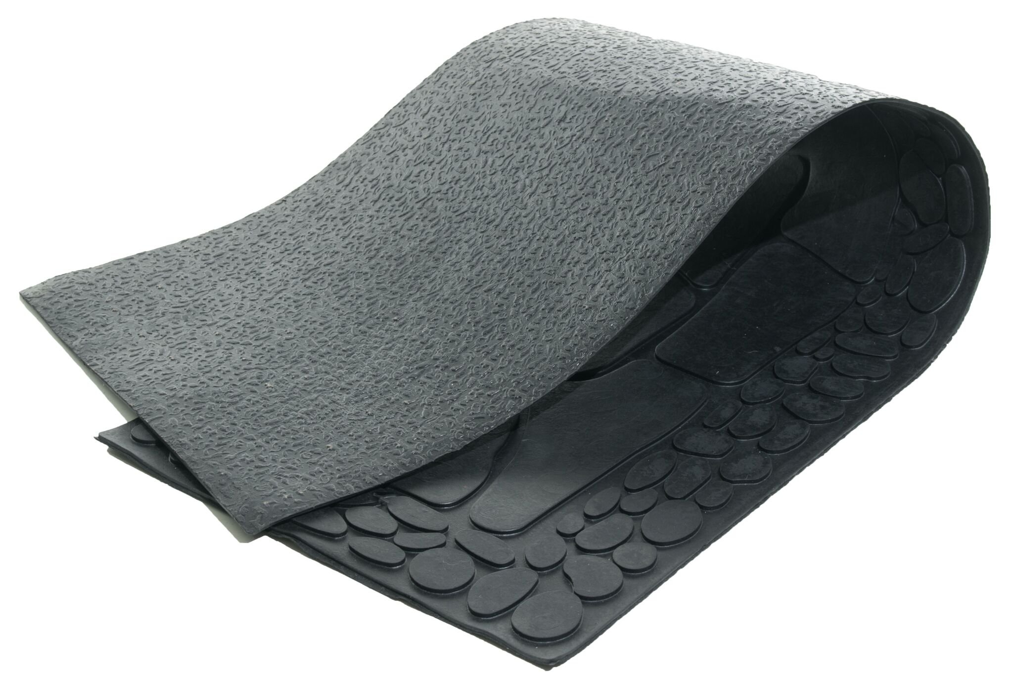 Imports Decor Stone Rubber Step Mat, 33" by 10" by 1/4"