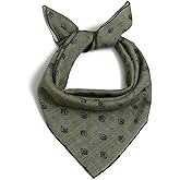 THENEXTLOVE Soft Cotton Viscose Bandana 22''x22'' for Women and Men Multi-purpose Headband Hair Scarf Handkerchief as Gifts