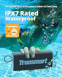 Tronsmart Portable Bluetooth Speaker, Trip Wireless