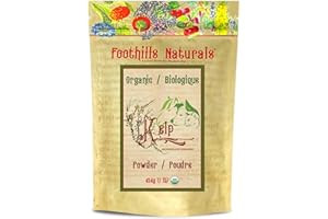Foothills Naturals Organic Kelp Powder Pet Food Topper - 454g (1 Lb) - Food Ingredient