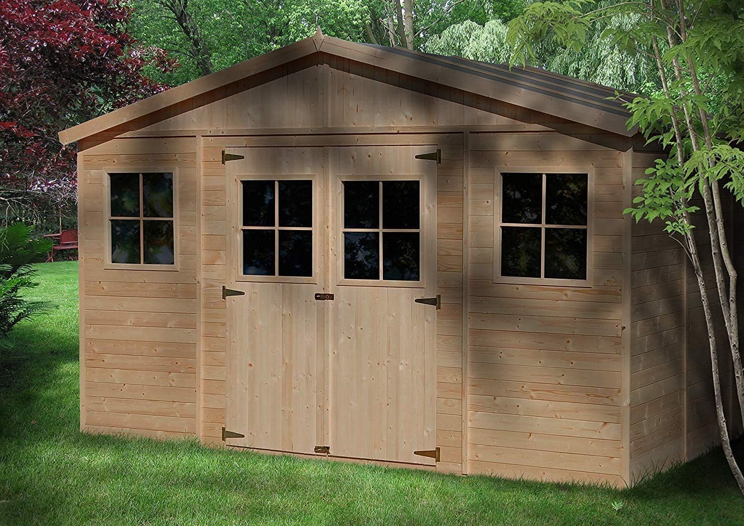 Abri de jardin en bois de 4m2 à plus de 20m2