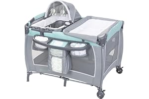 Baby Trend Lil' Snooze Deluxe III, Cozy Mint