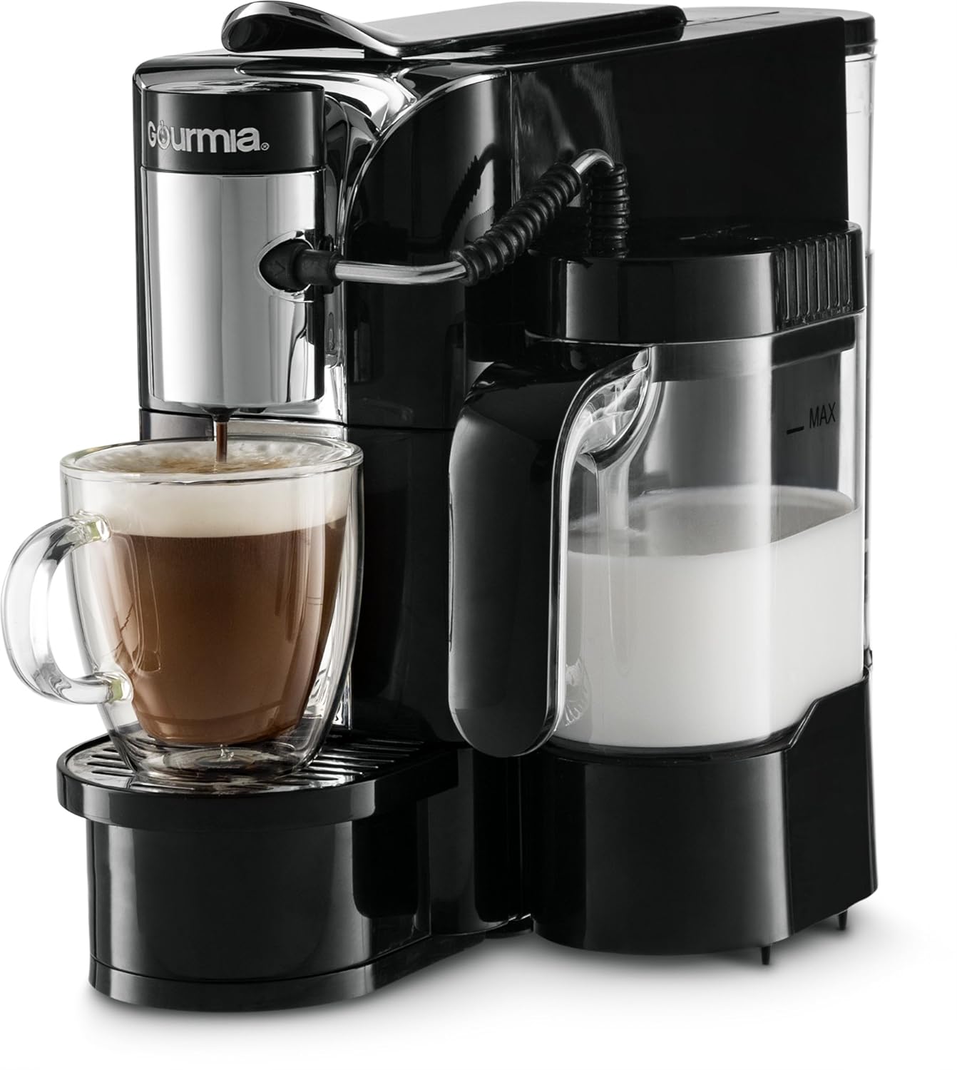 Gourmia GCM5500 One Touch Automatic Espresso Cappuccino & Latte Maker