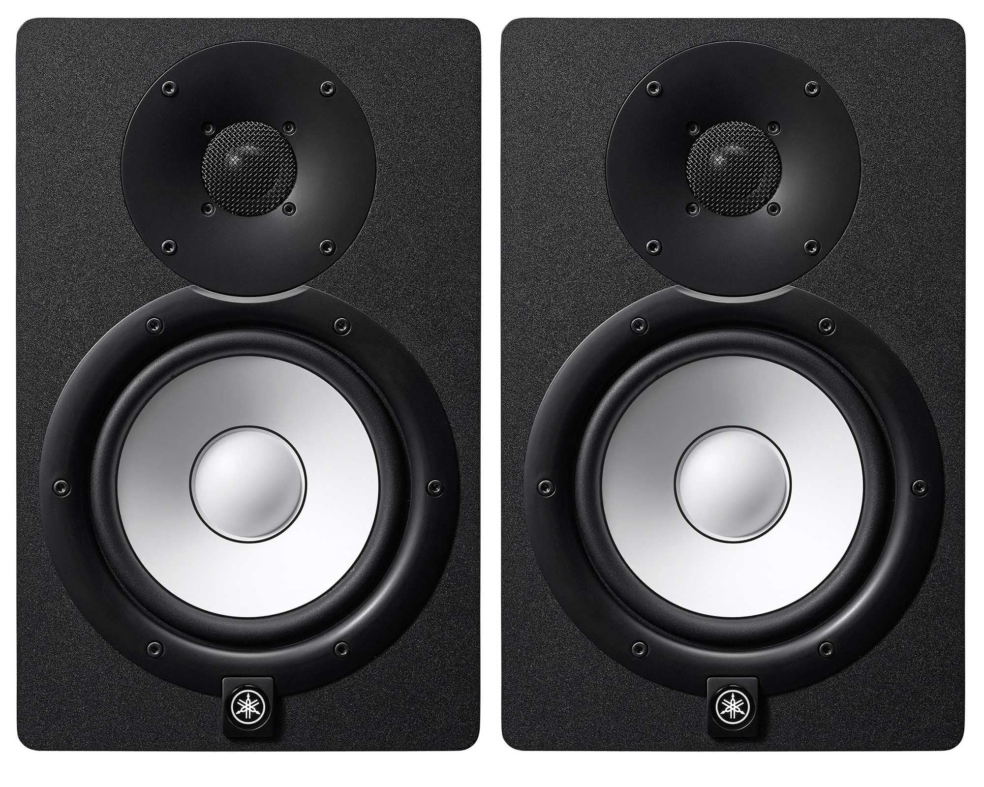 Par de monitores de estudio autoamplificados Yamaha HS8 de 8 pulgadas - Negro