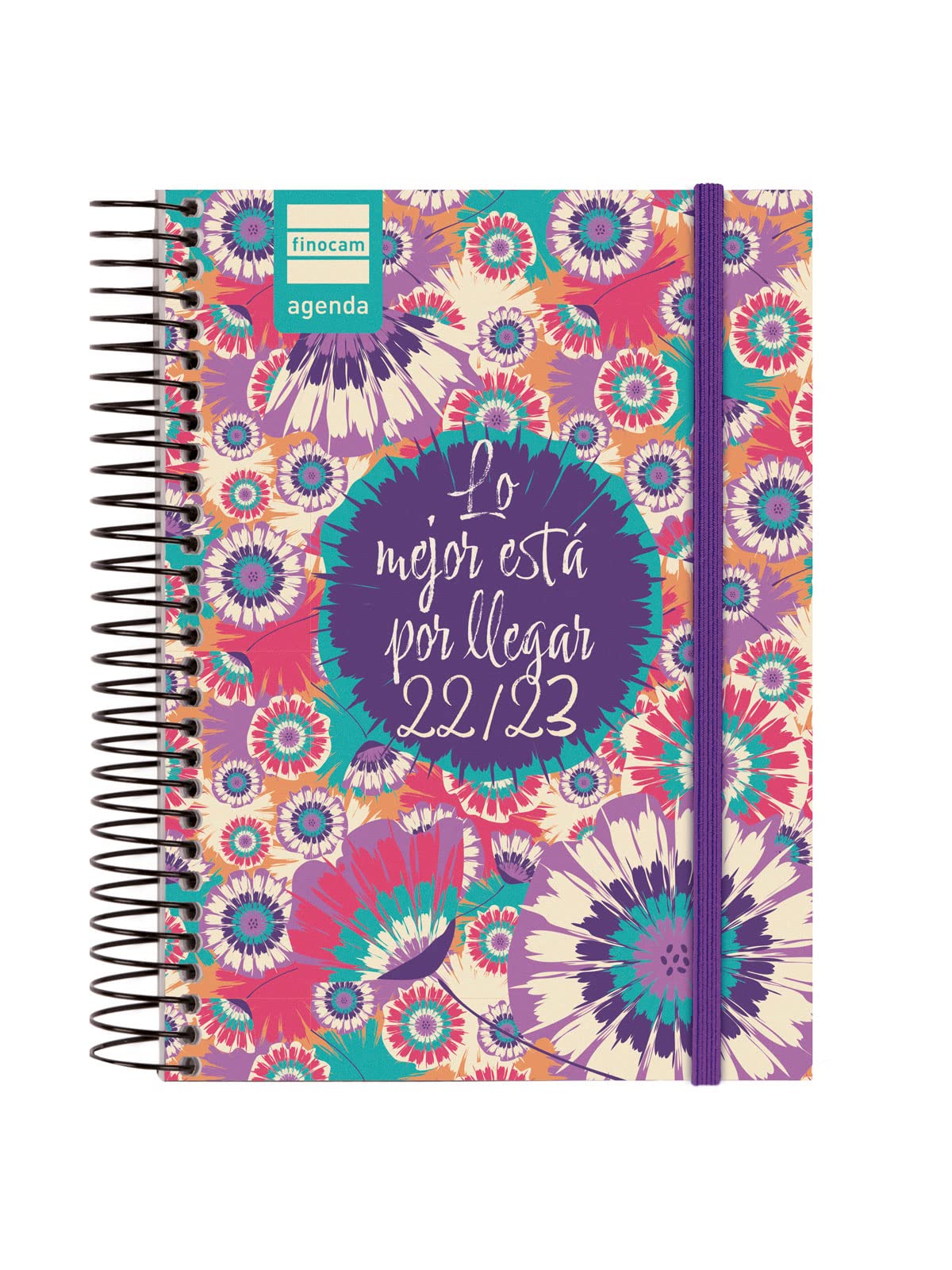 Finocam - Diary 2022 2023 Secondary 1 Day Page September 2022 - June 2023 (Leading Year) + July and August Summary Best Spanish