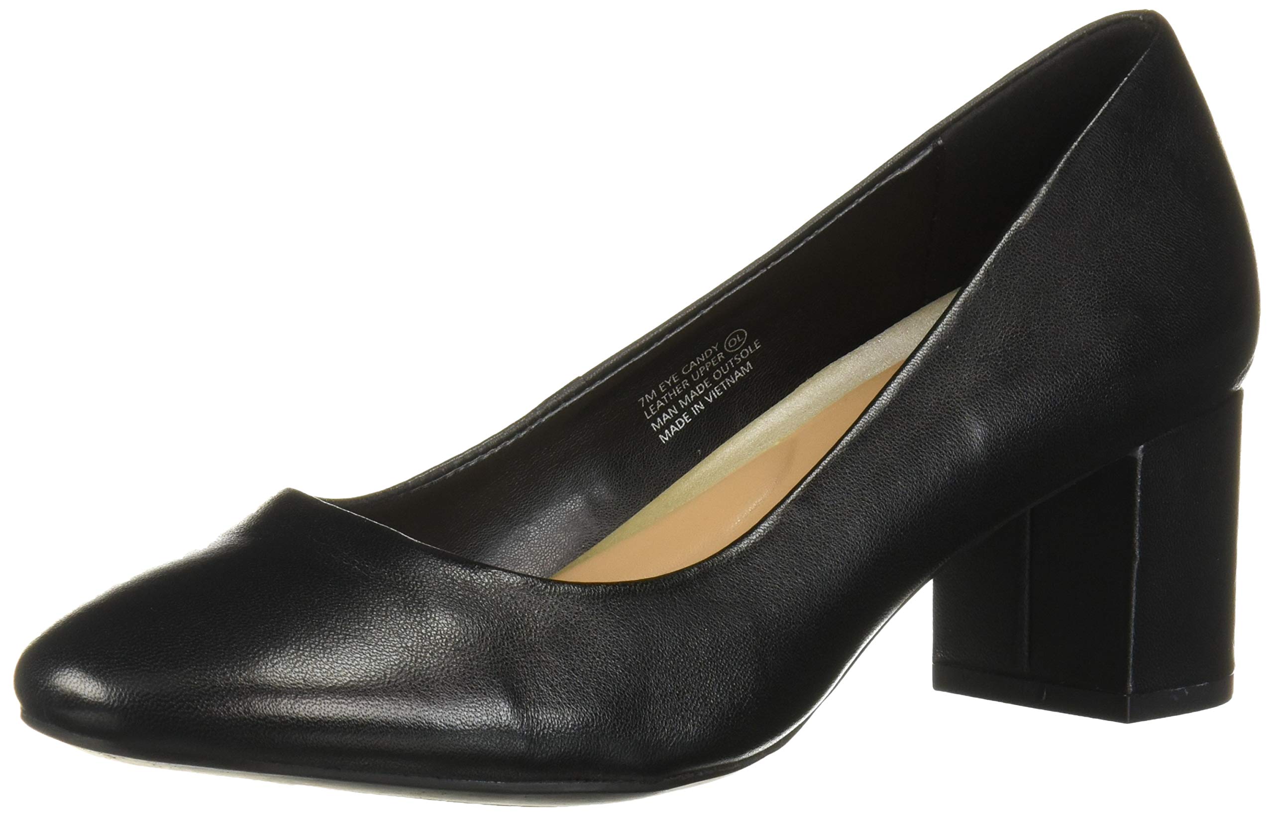 Photo 1 of Aerosoles Women's Eye Candy Pump, Black Leather, 10.5 M US
