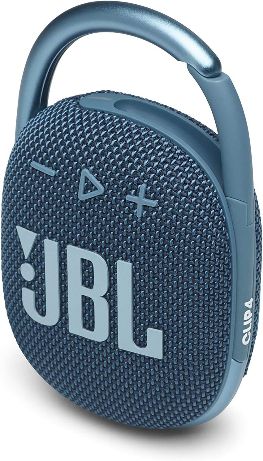 JBL Clip 4 - Portable Mini Bluetooth Speaker, Big Audio and Punchy bass, Integrated Carabiner, IP67 Waterproof and dustproof, 10 Hours of Playtime, Speaker for Home, Outdoor and Travel - (Blue): Electronics