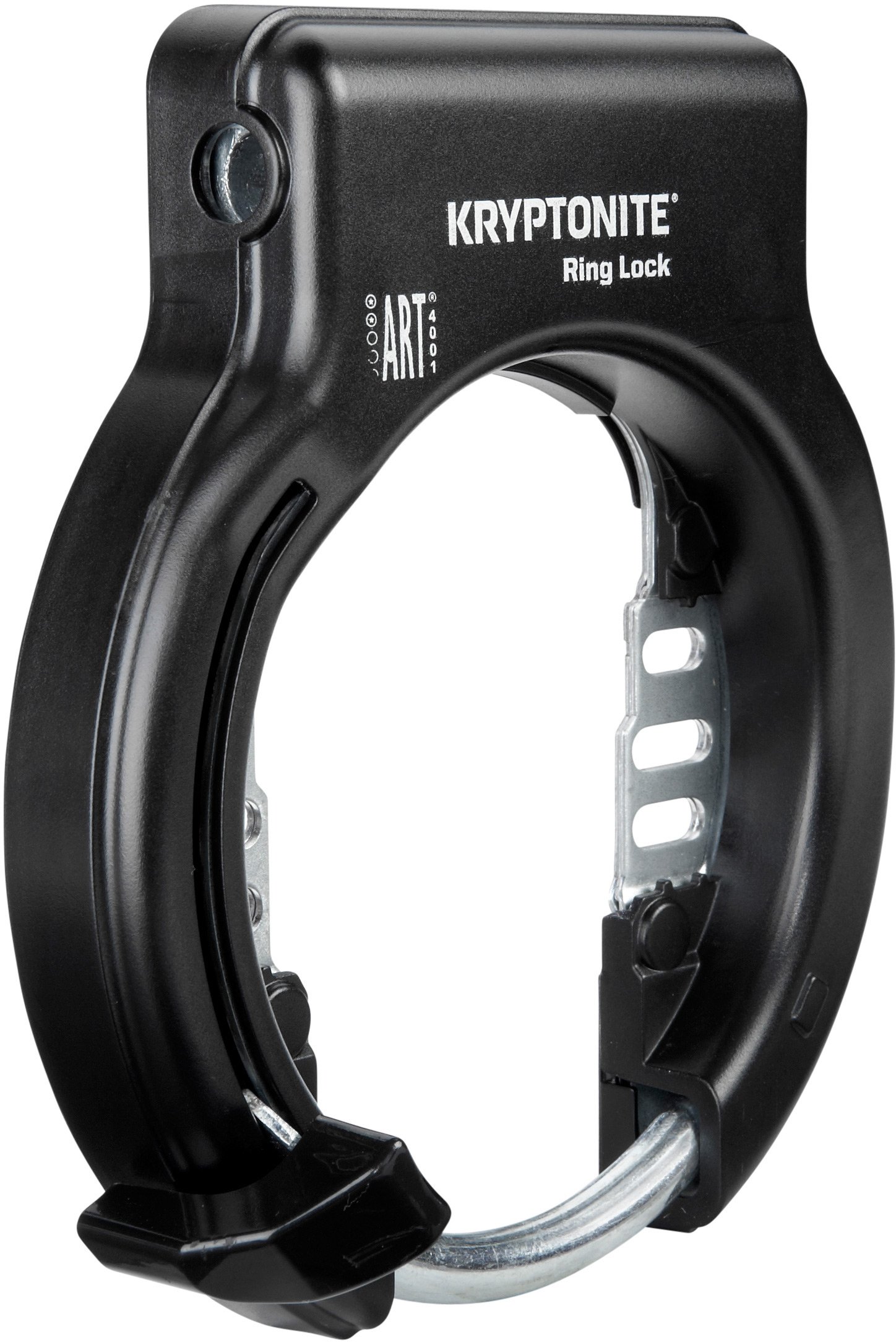 Kryptonite Ring Lock with Plug in Capability - Non Retractable Sold Secure Silver, One Size, GK002239