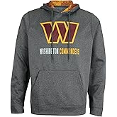 Zubaz Official NFL Hoodie with Logo and Colorful Hood Designs (Small - 5XL)