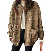 kipfall Oversized Jackets for Women 2026 Fall Clothes Casual Jacket Cardigan Outfits Tops