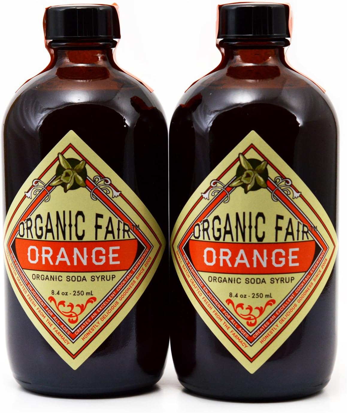 Organic Fair Orange Soda Syrup - 2 Pack