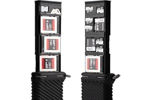 PGYTECH CreateMate Memory Card Case for SD/Micro SD/CFA/CFB/XQD/SIM Cards, 18 Customizable Card Slots Holder, Water Resistant