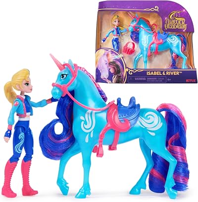 Unicorn Academy Isabel and River Set with 2 Riding Accessories Toys