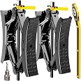 CircleRoad Camper Wheel Chock Stabilizer 2 Sets, Upgraded Side Grain Heavy Duty X-Shaped Stabilizer Wheel Chock RV Travel Tra