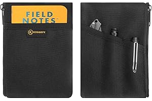 Kosibate EDC Pouch, EDC Organizer, Tool Pouch for Knife/Flashlight/Passport/Pen/Card-Men's Slim Pocket Organizer for Daily Carry