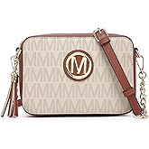 MKP Stylish Lightweight Fashion Crossbody Bag for Women Chic Signature Shoulder Messenger Bag with Tassel Zipper Pocket