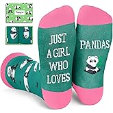 HAPPYPOP Funny Socks for Women - Tiger Koala Panda Gifts, Squirrel Elephant Dragon Socks